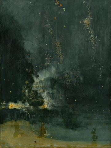 James McNeill Whistler Nocture in Black and Gold