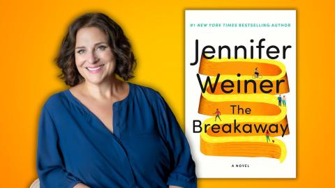 Author Jennifer Weiner and her book