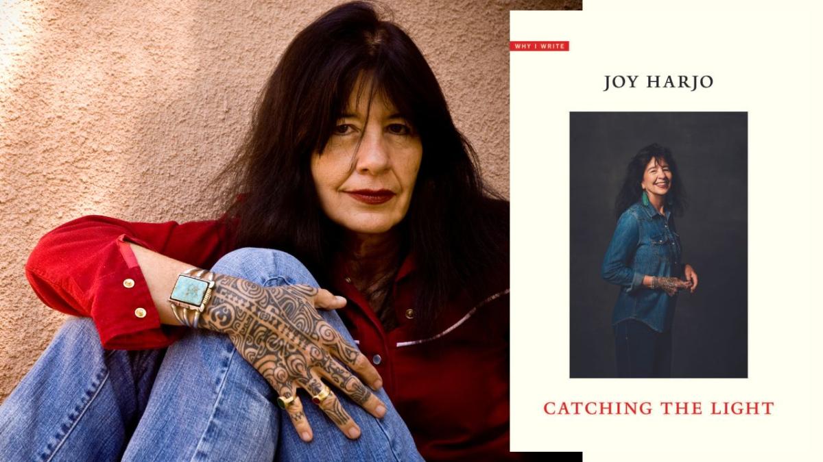 Poet Joy Harjo and her book Catching the Light