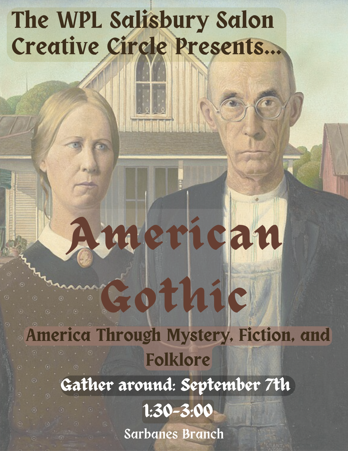 American Gothic Event Poster